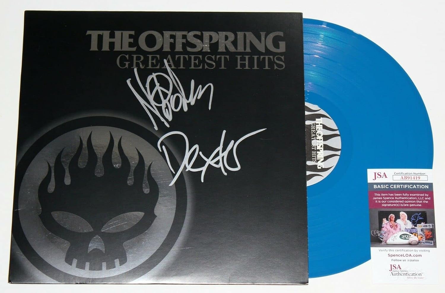 Offspring Signed Greatest Hits Album LP Vinyl Record w/JSA COA at ...