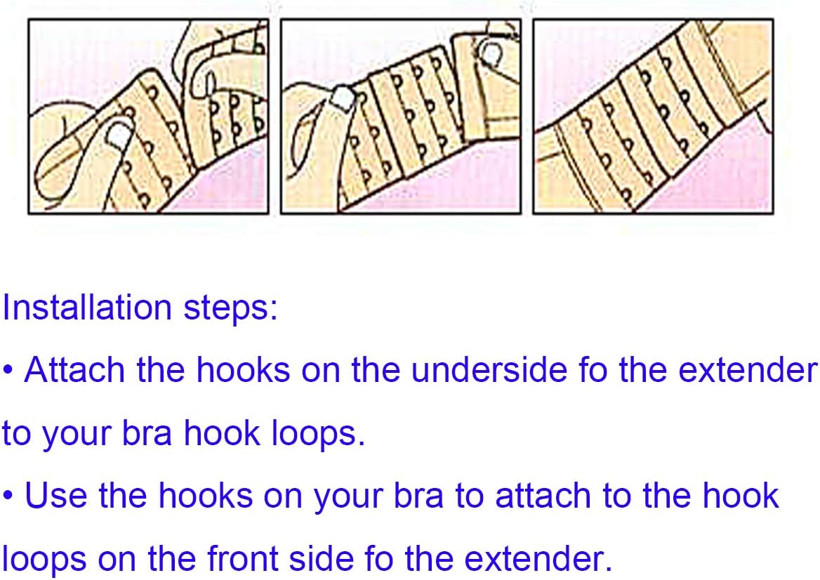 Tamlien Bra Extender 3 Hook,Stretchy Soft and Comfortable Bra Strap Extender - Image 5