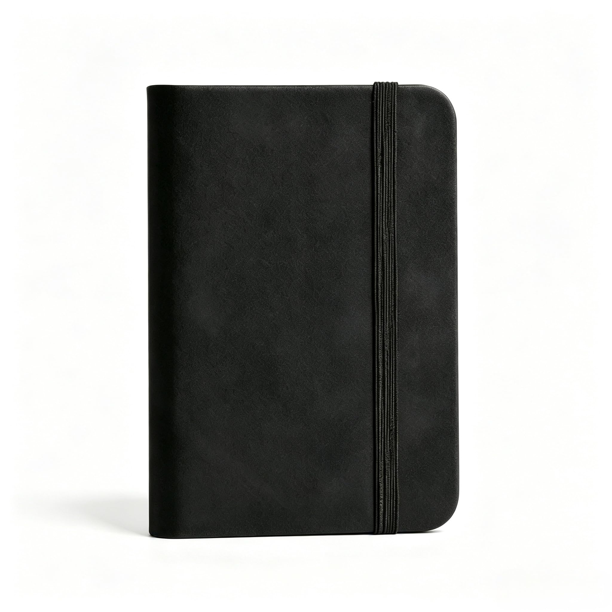 VansenKunda 4 Pack A7 Pocket Notebooks Black