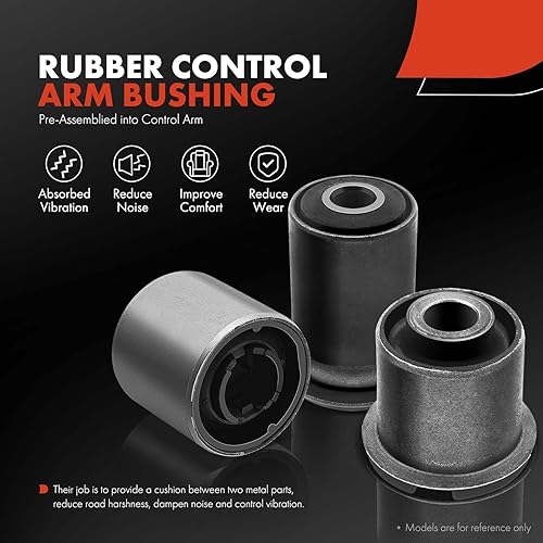 Miniatura 5 de A-Premium Brazo de control inferior delantero izquierdo, con rótula y buje, compatible con Chevrolet Aveo 04-11, Aveo5 06-11, Pontiac G3 09-10, Wave