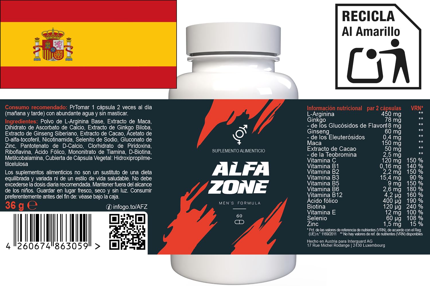 ALFAZONE - 60 Kapseln 2024