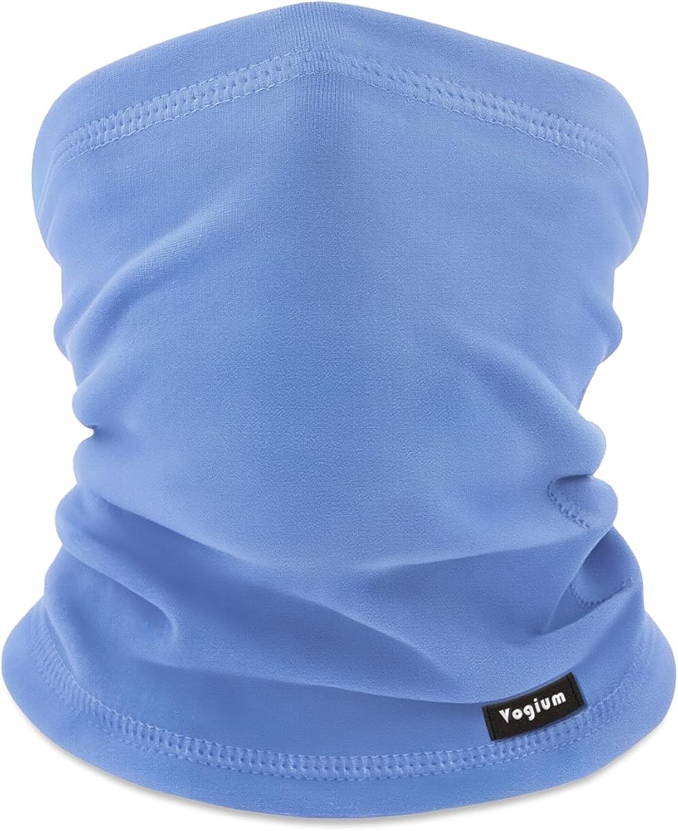 Adult Fleece Neck Warmer Gaiter | Windproof Face Mask for Winter Sports & Commuting | Unisex Warm Elastic Tube Scarf