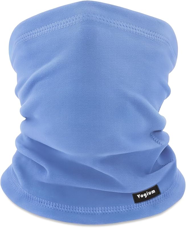 Adult Fleece Neck Warmer Gaiter | Windproof Face Mask for Winter Sports & Commuting | Unisex Warm Elastic Tube Scarf