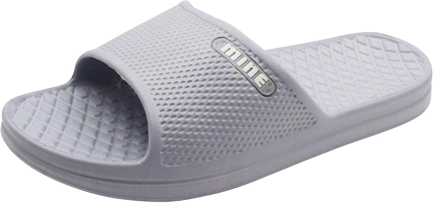 cushioned slide sandals