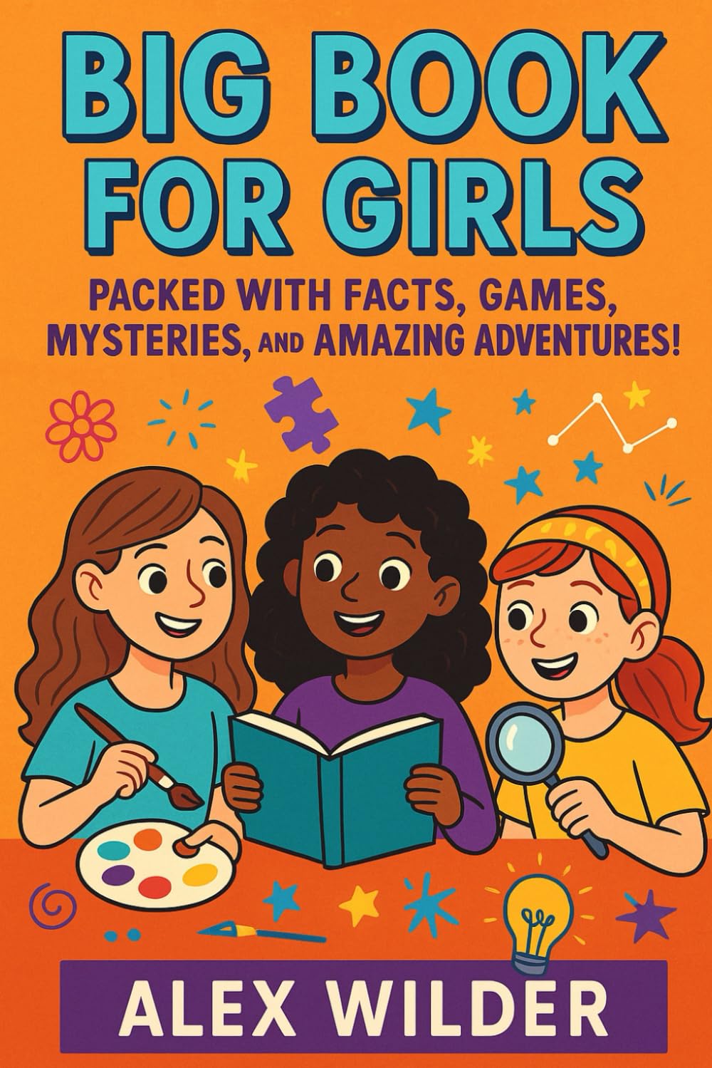 Big Book For Girls: Packed with facts, games, mysteries, and wild adventures! (The Big Book Series)