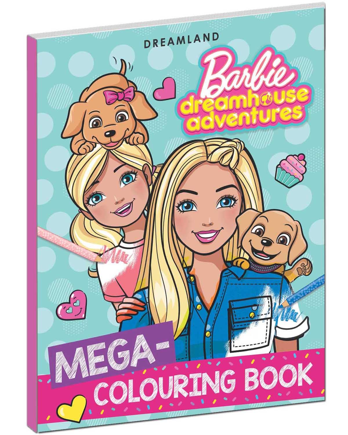Barbie Dreamhouse Adventures Mega Colouring Book Belleza