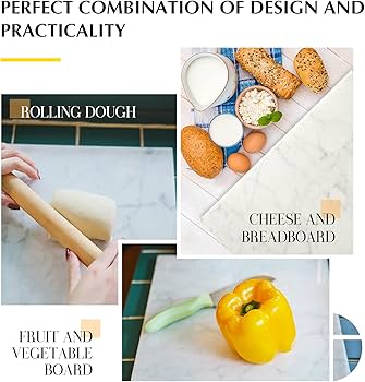 Amazon | HERFECEAL 天然大理石 まな板 カッティングペストリーボード