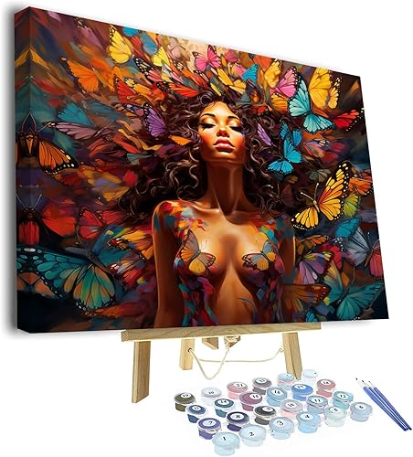 Grizzly Bear - Kit de pintura por números para adultos, dibujo de pigmentos acrílicos para atrapar un pez, kit de pintura por números, pintura de