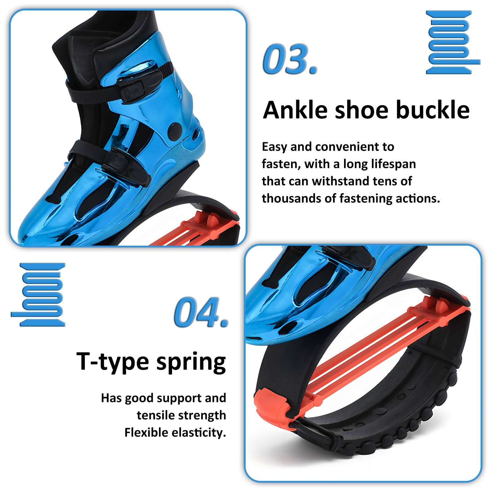 Känguru-Springschuhe Für Männer Und Frauen, Indoor- Und Outdoor-Sport-Fitnesstrainings-Mondschuhe, Komfortables Design