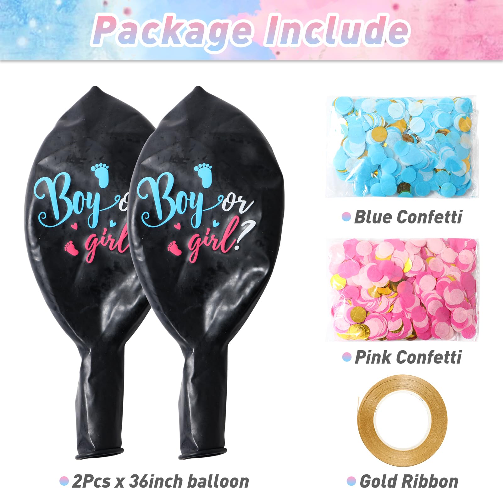 Gender Reveal Balloons in Chicago, IL | BalloonLab Gender Reveal Balloons in Chicago, IL | BalloonLab