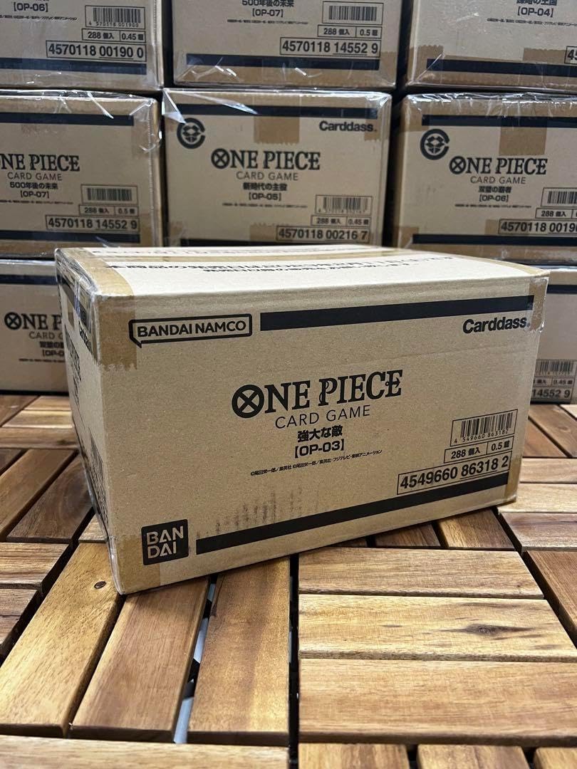 強大な敵 1カートン 未開封 ワンピースカード 未開封 ワンピースカード