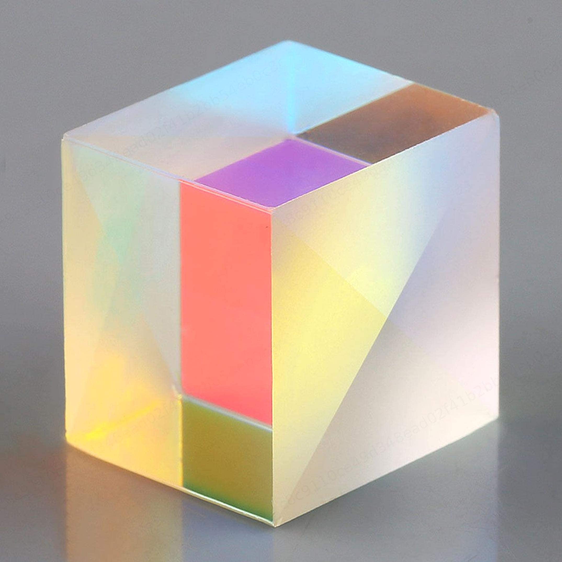 RGB Combiner Splitter Prism Defective Cross Dichroic Glass X-Cube Prism Cube For Experiment
