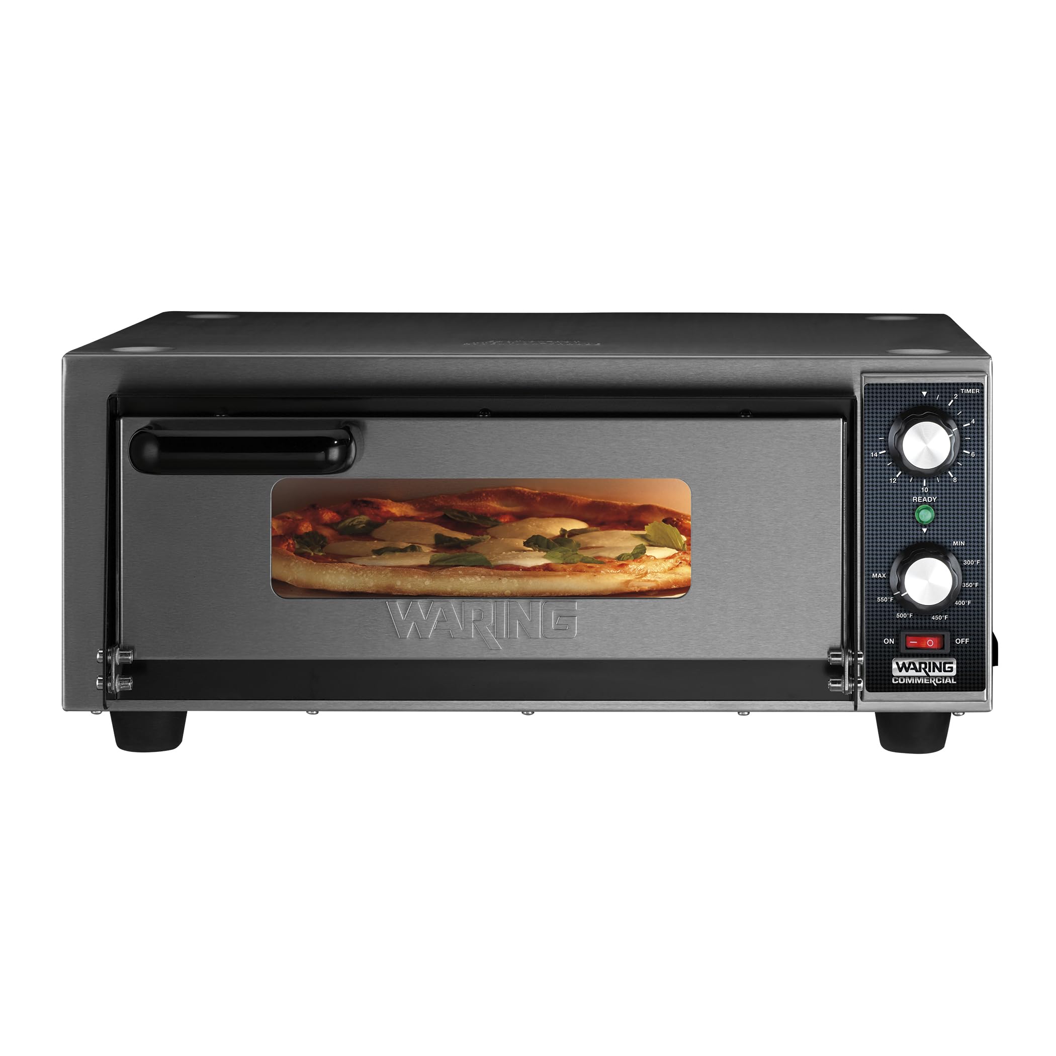 Horno de pizza comercial de una sola cubierta de servicio medio 3