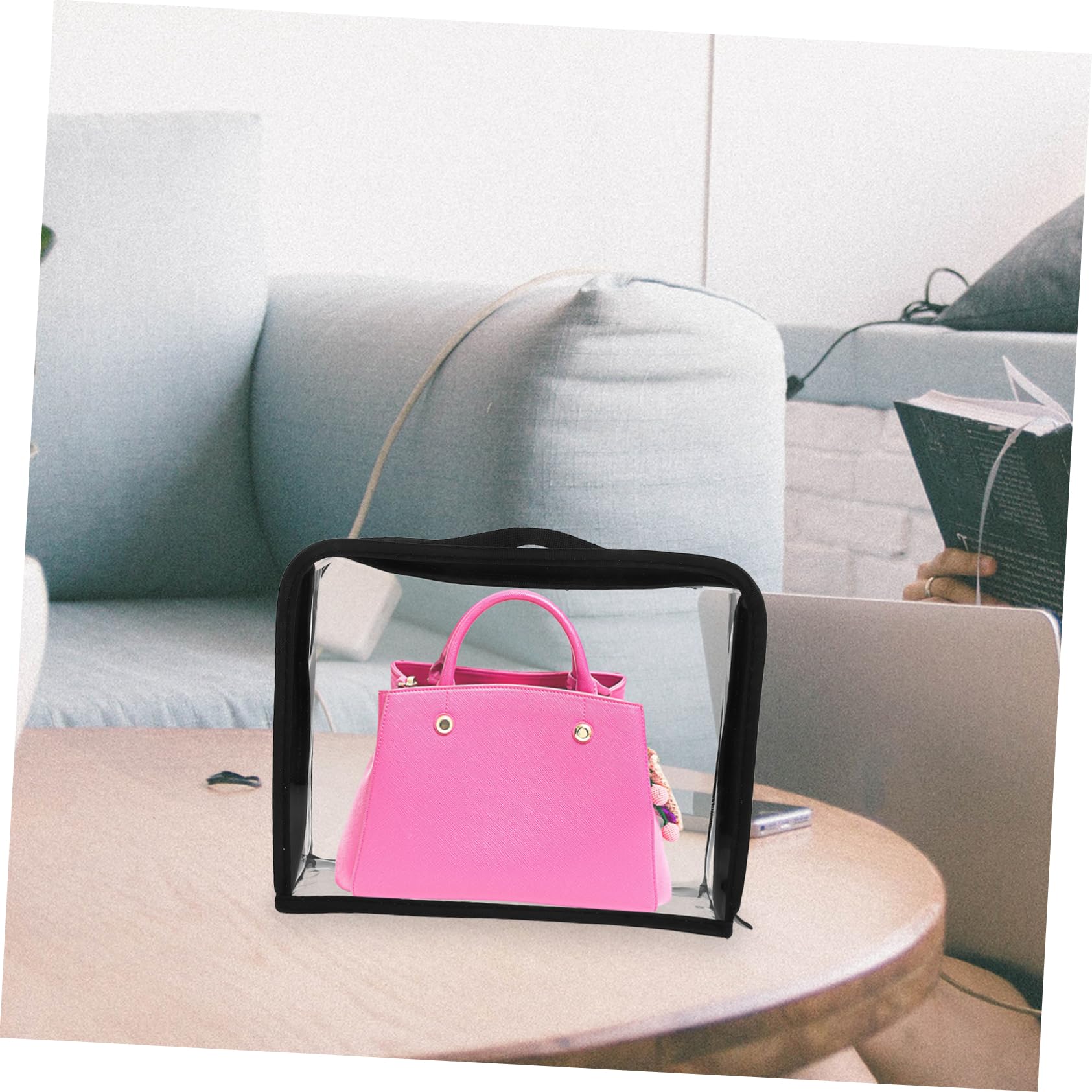 Alipis Luxury Handbag Storage Pouch Dustproof Bag for Sundries Organizer for Wardrobe Easy-cleaning Material