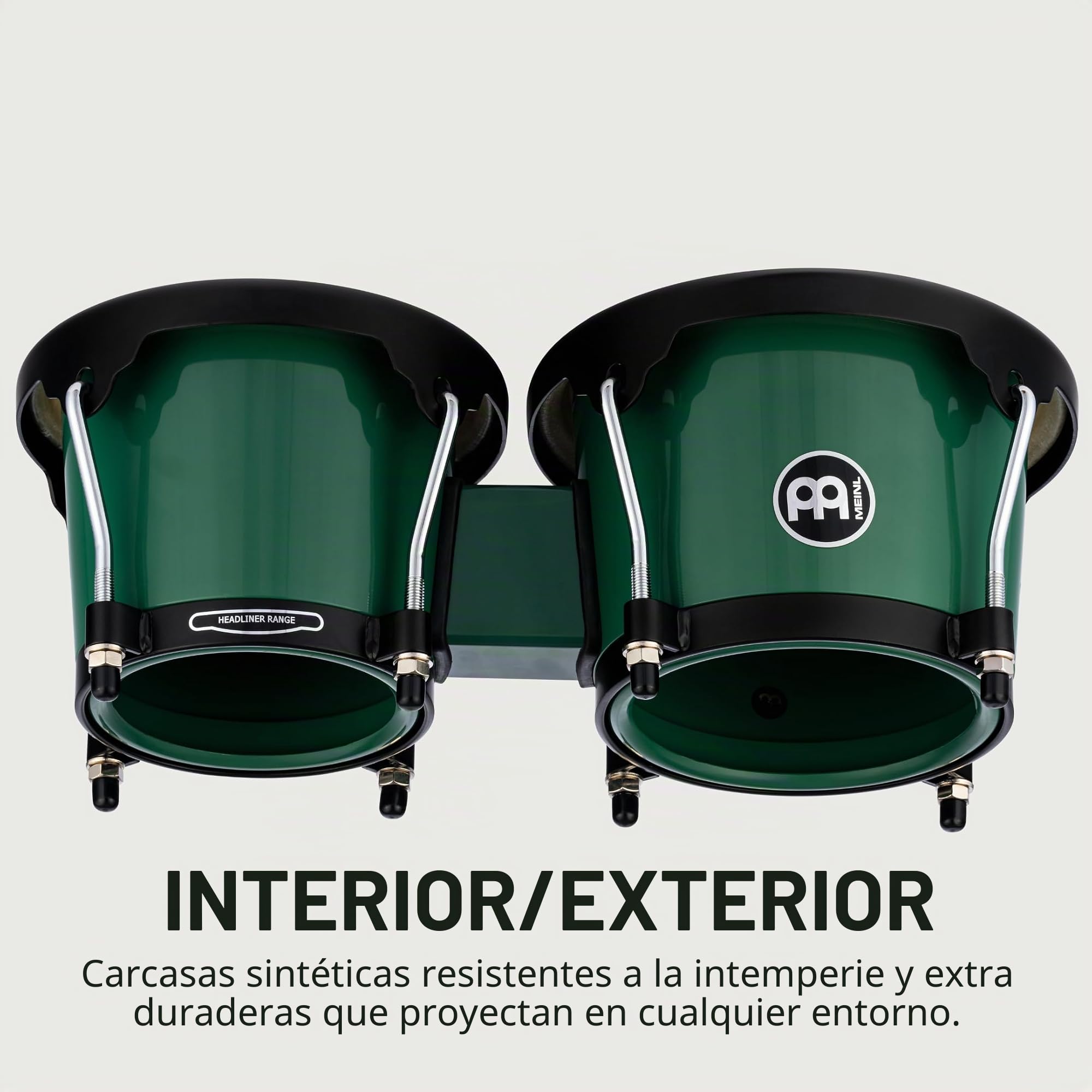 Meinl Percussion Journey Series HB50 Bongo, Forest Green