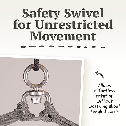 Vista 139 de LA SIESTA Domingo - Silla colgante para exteriores resistente a la intemperie Toucan