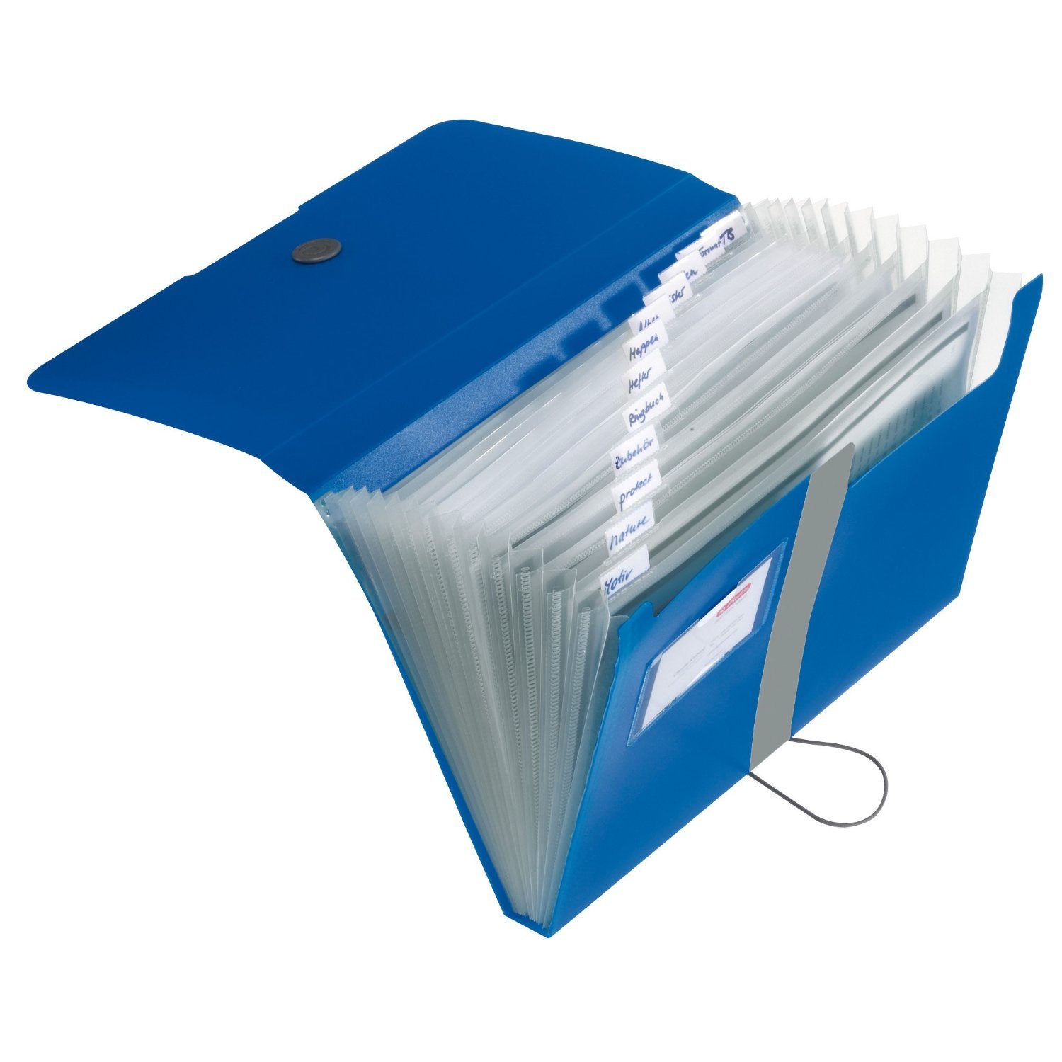 Herlitz – Ordner für Dokumente, A4, PP, 12 Fächer Alle 4 Farben