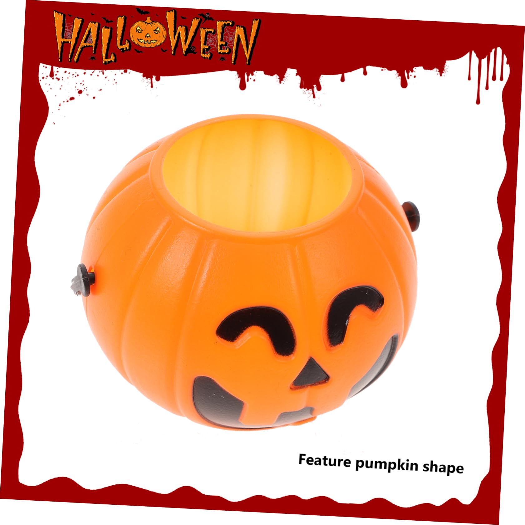 Halloween Eimer Kinder Halloween Korb CIYODO 4Stüc Produktbild-Vorschau 12