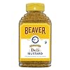 Beaver Brand Cranberry Mustard 13oz, Sweet & Tangy Mustard with Cranberries and Honey