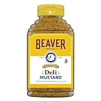 Vista 19 de Beaver Mostaza Dijon Tradicionalmente caliente, botella exprimible de 12.5 onzas