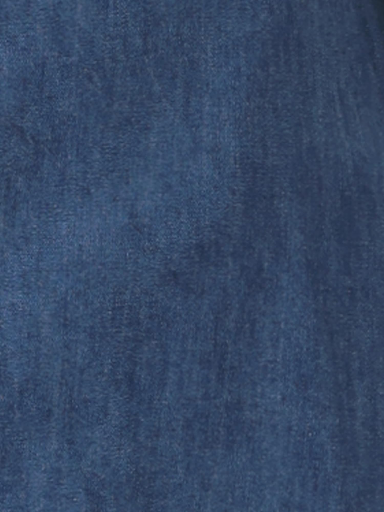 Allegra K Robe Salopette en Jean Femme à Bretelles Robe Midi Boutonnée Combinaison Vintage Classique Col en U Robe Mi-Longue en Jean avec Poches