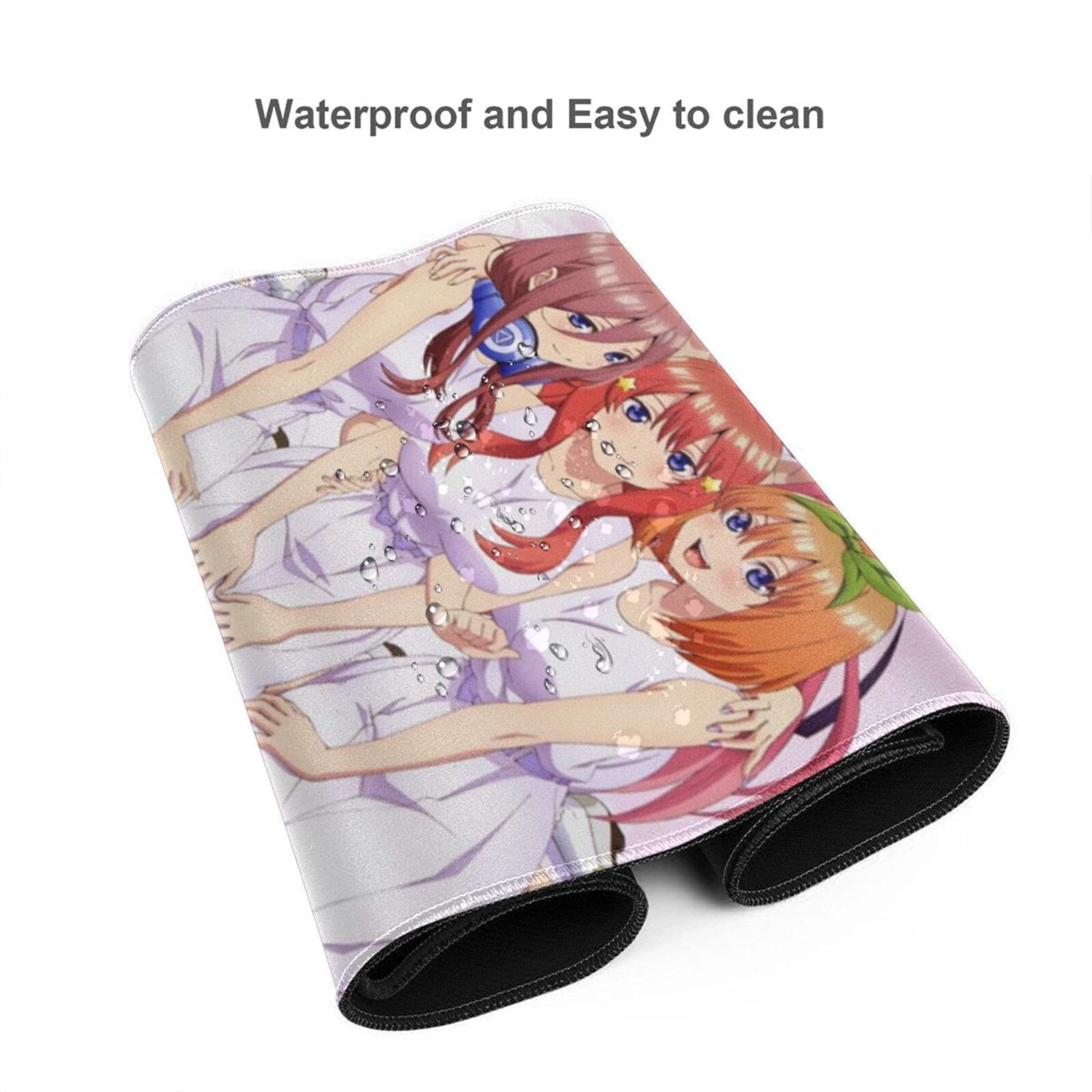 Amazon.co.jp: 五等分の花嫁 マウスパッド 超大判 オフィス最適