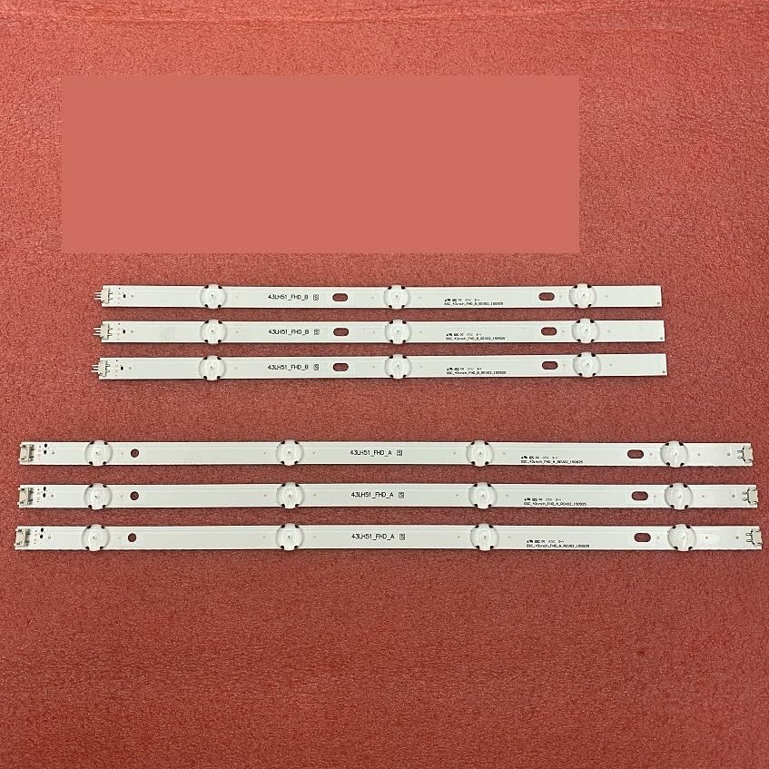 Tira de LED para 43LF5100 soluciona pantalla negra y parpadeos en panel