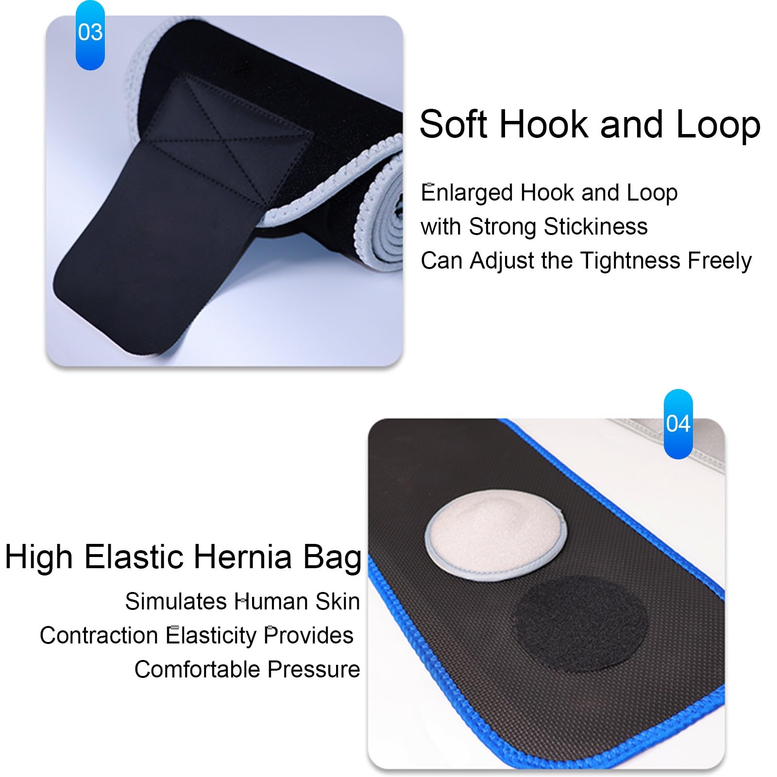 Fascia Ernia Ombelicale per Uomo e Donna, Fascia Addominale Post Operatoria con Cuscinetto di Compressione e Piccola Tasca, Cintura Supporto Addominale Calda per Climi Freddi(Gray,Medium)
