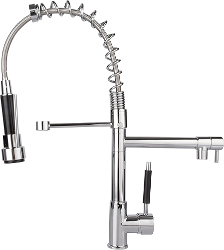 Torneira Gourmet Cozinha Cromada Monocomando 02 Saídas - Importada