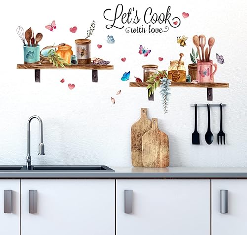 Suministros de cocina, calcomanías de pared con patrón de botellas de vinilo, calcomanías de pared para despegar y pegar, papel tapiz extraíble,