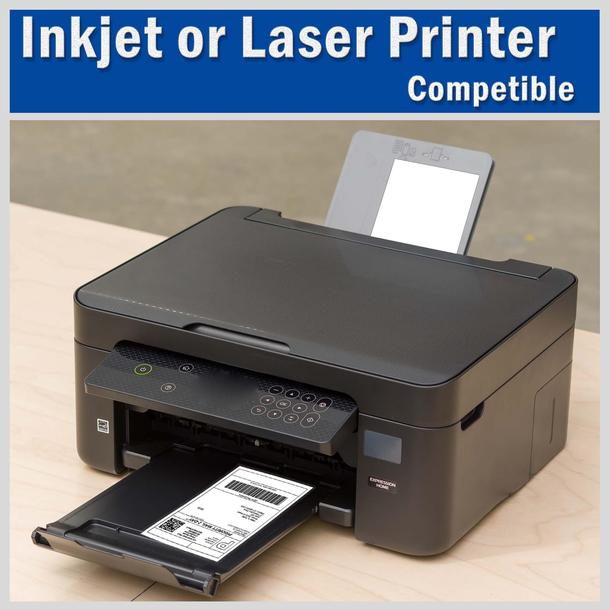 Versandetiketten 10,2 x 15,2 cm, für Heim- und Bürodrucker, stark haftende Aufkleber, matt, 160 Blatt