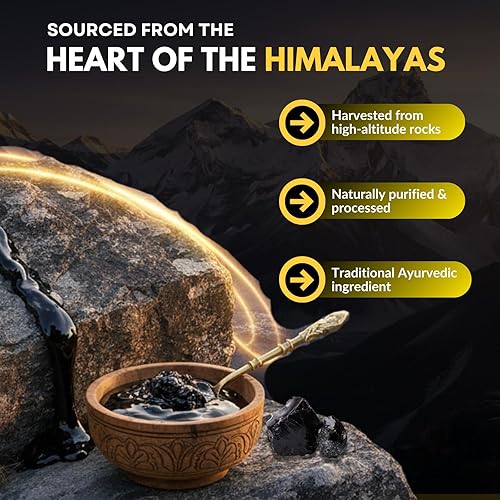 Miniatura 6 de Shilajit Cápsulas – Extracto 10:1 con ácido fúlvico – Máxima fuerza – 60 cápsulas veganas | Sin gluten | Vegano y sin OMG | Suplemento dietético de