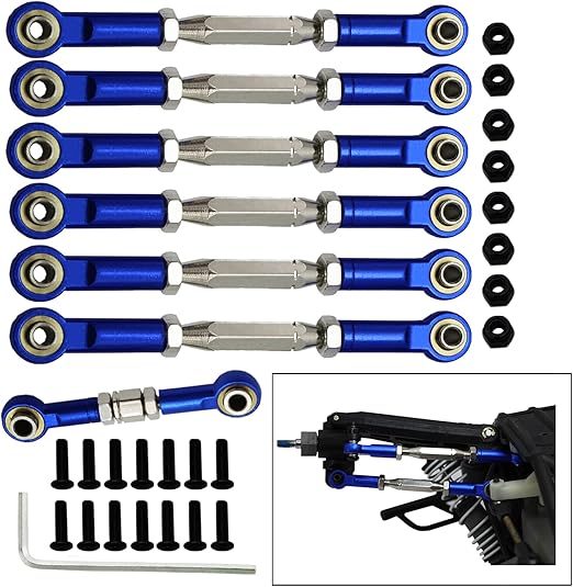 Aluminum Adjustable Turnbuckles/Camber Link for Traxxas 1/