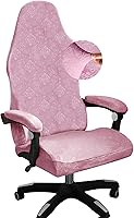 Vista 13 de FORCHEER Funda para silla de juegos con fundas para reposabrazos, estilo bohemio, 4 piezas, elásticas, para silla de computadora, juego de fundas