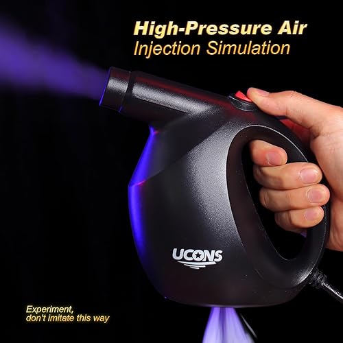 Miniatura 4 de Plumero eléctrico para electrónica, limpiador de teclado de alta potencia de 500 W, 101.7 ft/s, soplador de aire inalámbrico reutilizable con