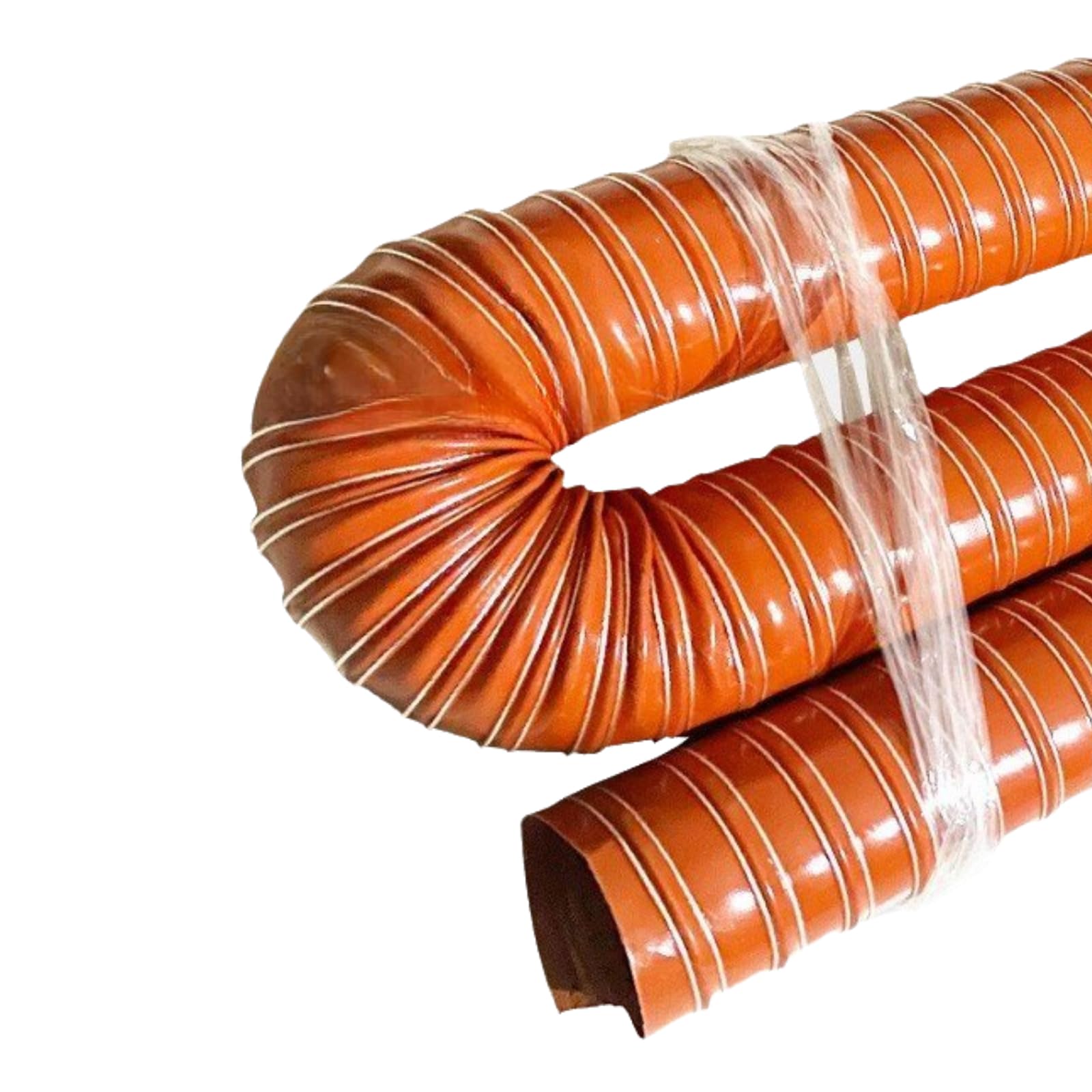 Manguera De ExtraccióN Flexible​,Tubo Flexible De Salida De Aire,Tubo Secadora Universal,Manguera De Silicona para Conductos De Aire De Alta Resistencia Al Calors