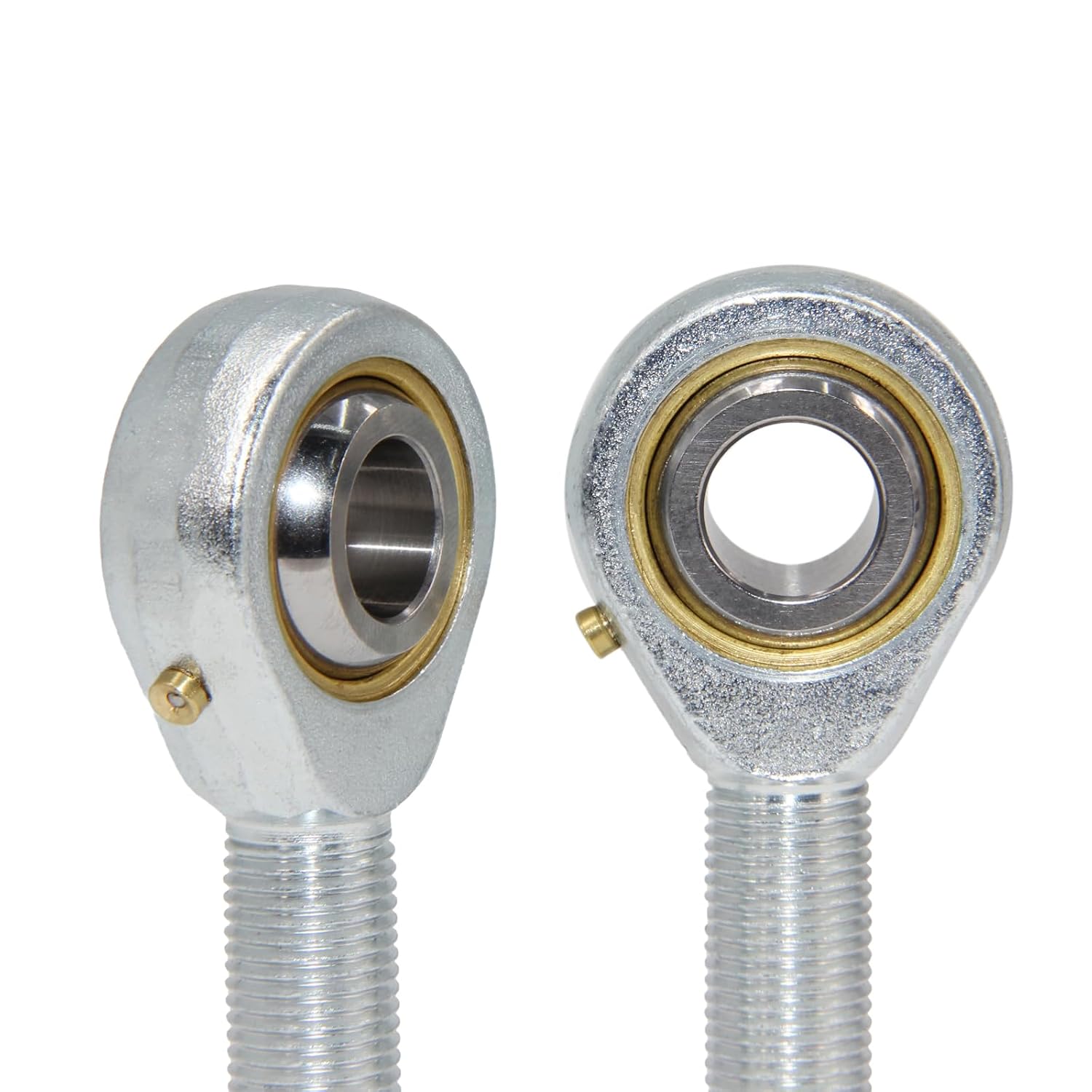 4pcs POSB8 Rod End Bearings 1/2-inch Bore Pre-Lubricated Bearings 1/2-20 Male Thread Right Hand with Jam Nuts