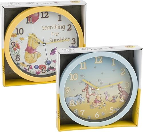 Miniatura 2 de Winnie The Pooh - Reloj de decoración de pared para oficina y hogar, 10 pulgadas, el estilo puede variar