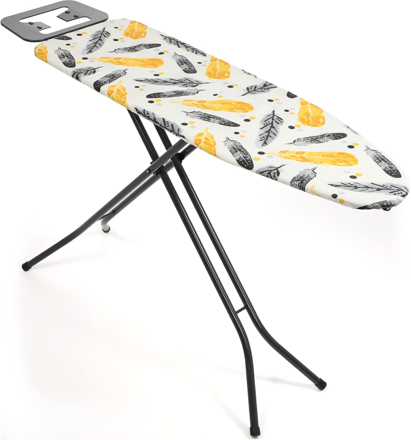OUUTMEE Klappbares Bügelbrett Mit Ablage - Höhenverstellbar & Platzsparend Für Kleine Wohnungen
