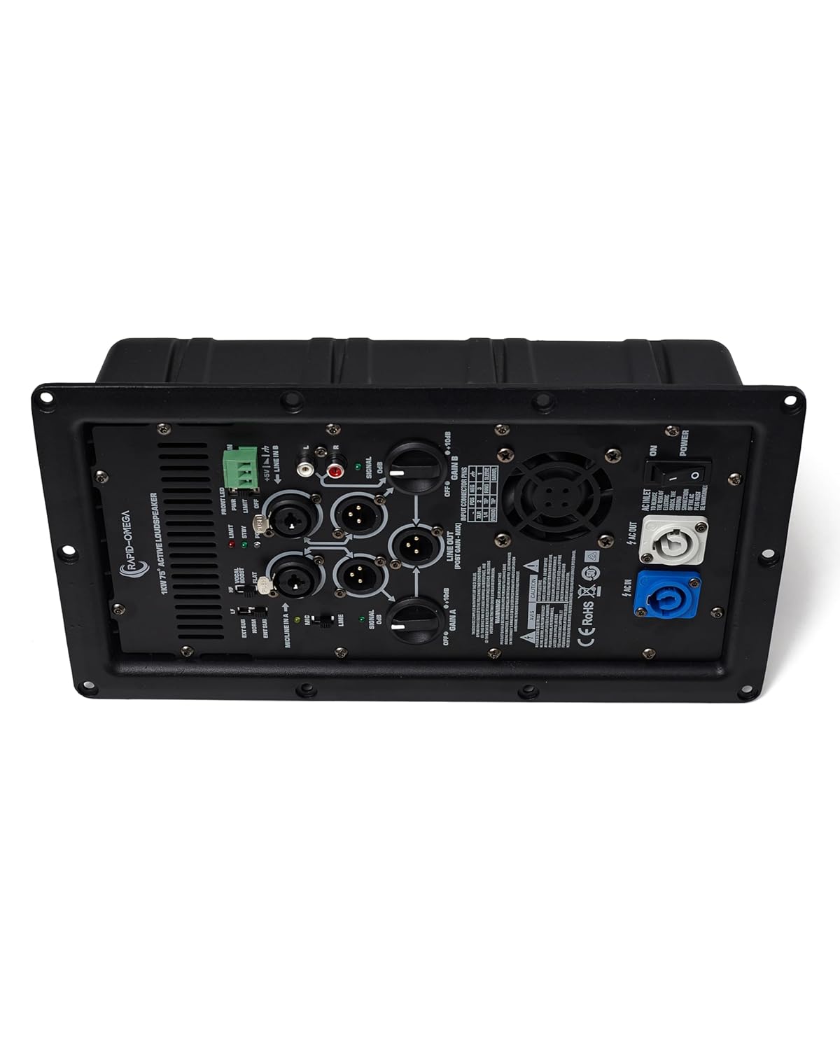 Replacement Amplifier K Series Module for QSC K8,K10,K12 Powered Speaker - Manufatured by RAPID OMEGA