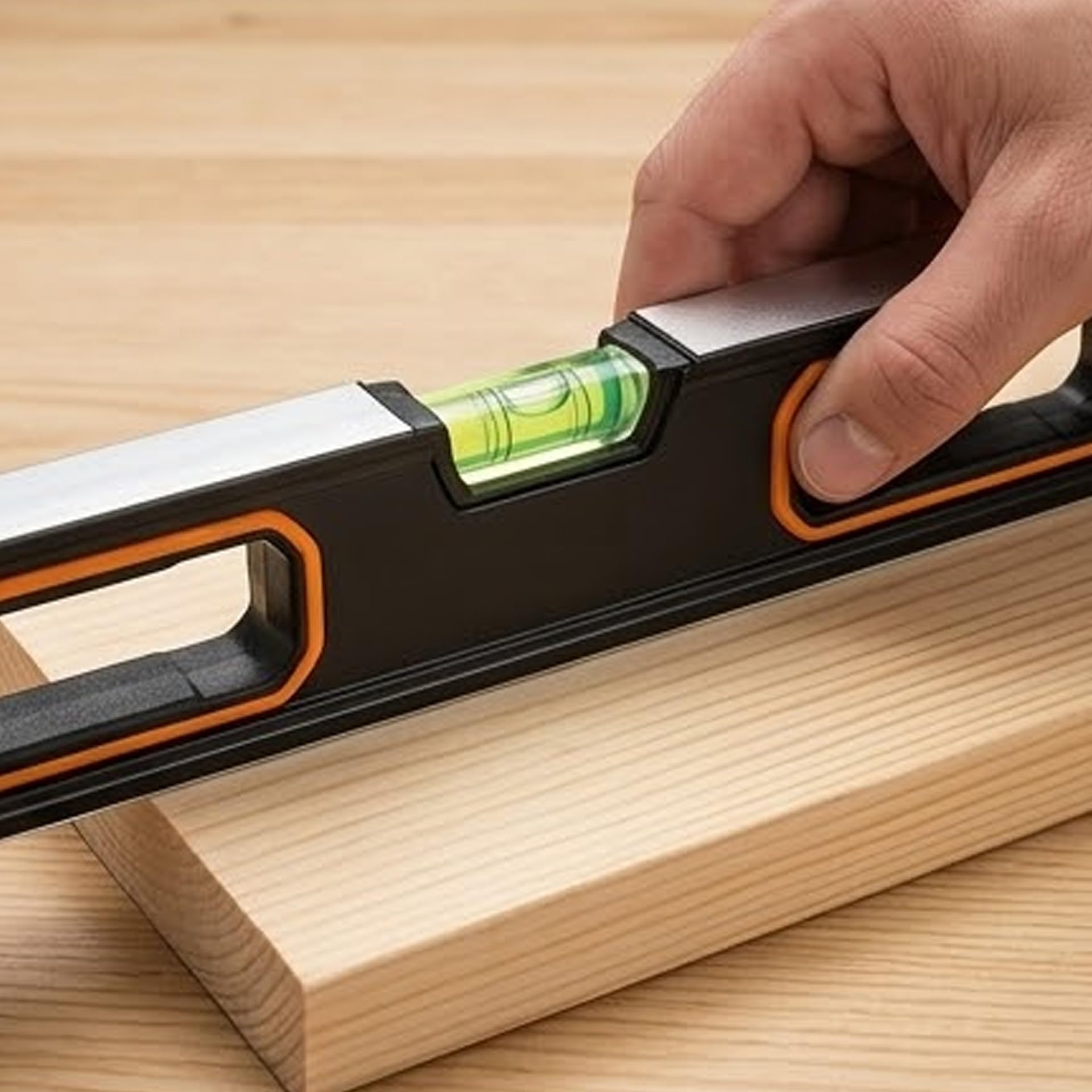 Spirit level with magnetic (INDUSTRIAL) 100cm