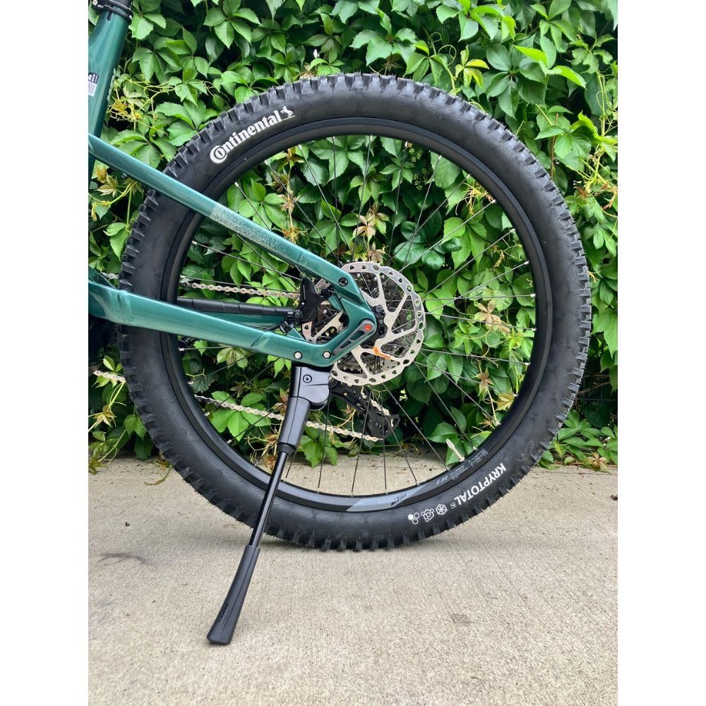 KTM Fahrradständer Hinterrad - Verstellbarer Fahrradständer Mountainbike, E Bike, Trekkingrad, Cityrad - Stark, Stabil und Geeignet für 26-29 Zoll-Räder mit Postmount Dropout, 40kg Max, Schwarz