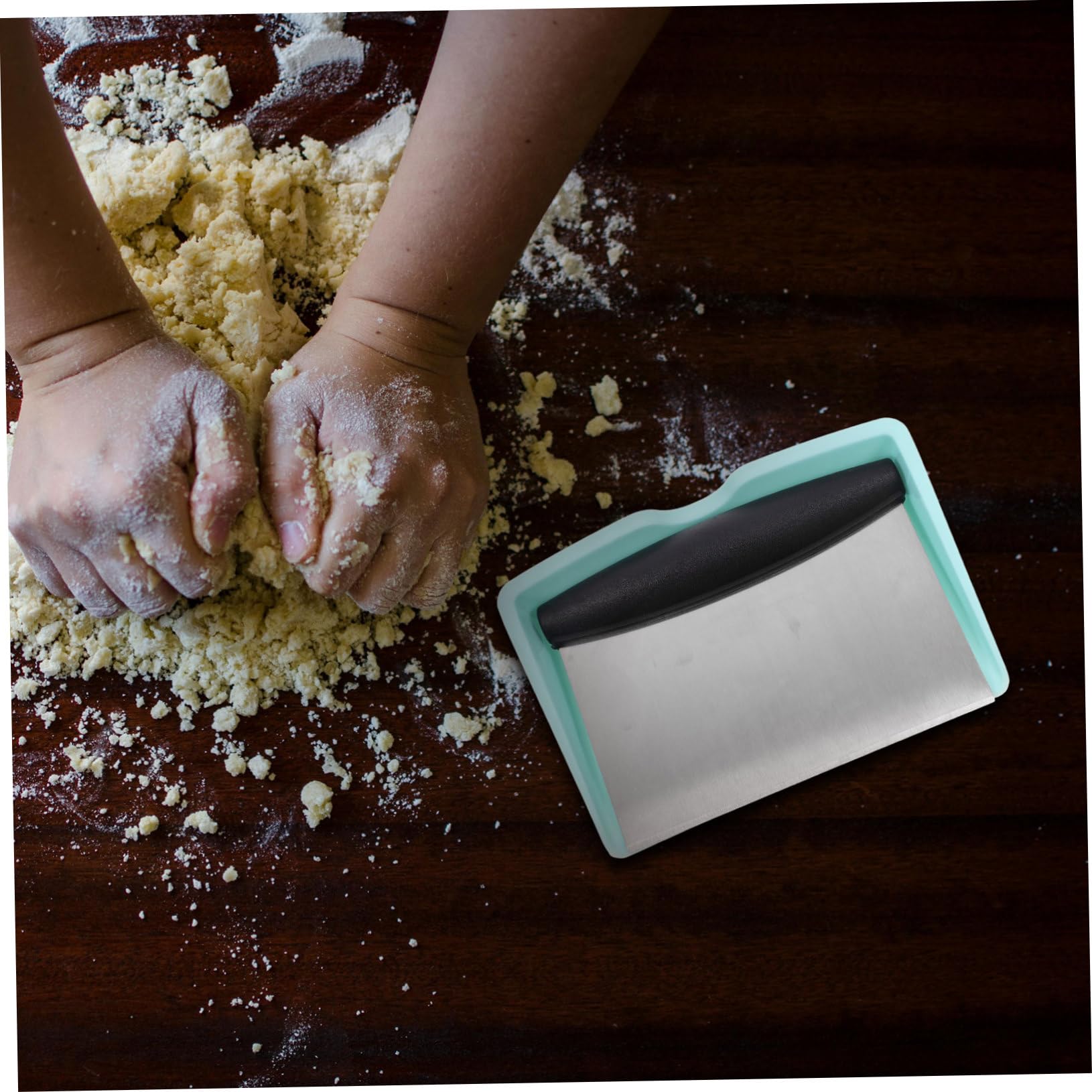 5 Ensembles Ensemble Coupe-pâte Grattoir à Grattoir à Pâtisserie Grattoir De Banc Pour Grattoir De Cuisine Ustensile De Cuisine Grattoir De Cuisson Acier Inoxydable Ciieeo