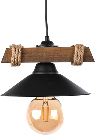 megüsa Single Black Pendant Lamp Chandelier Hat Pendant Lamp Modern Design Black
