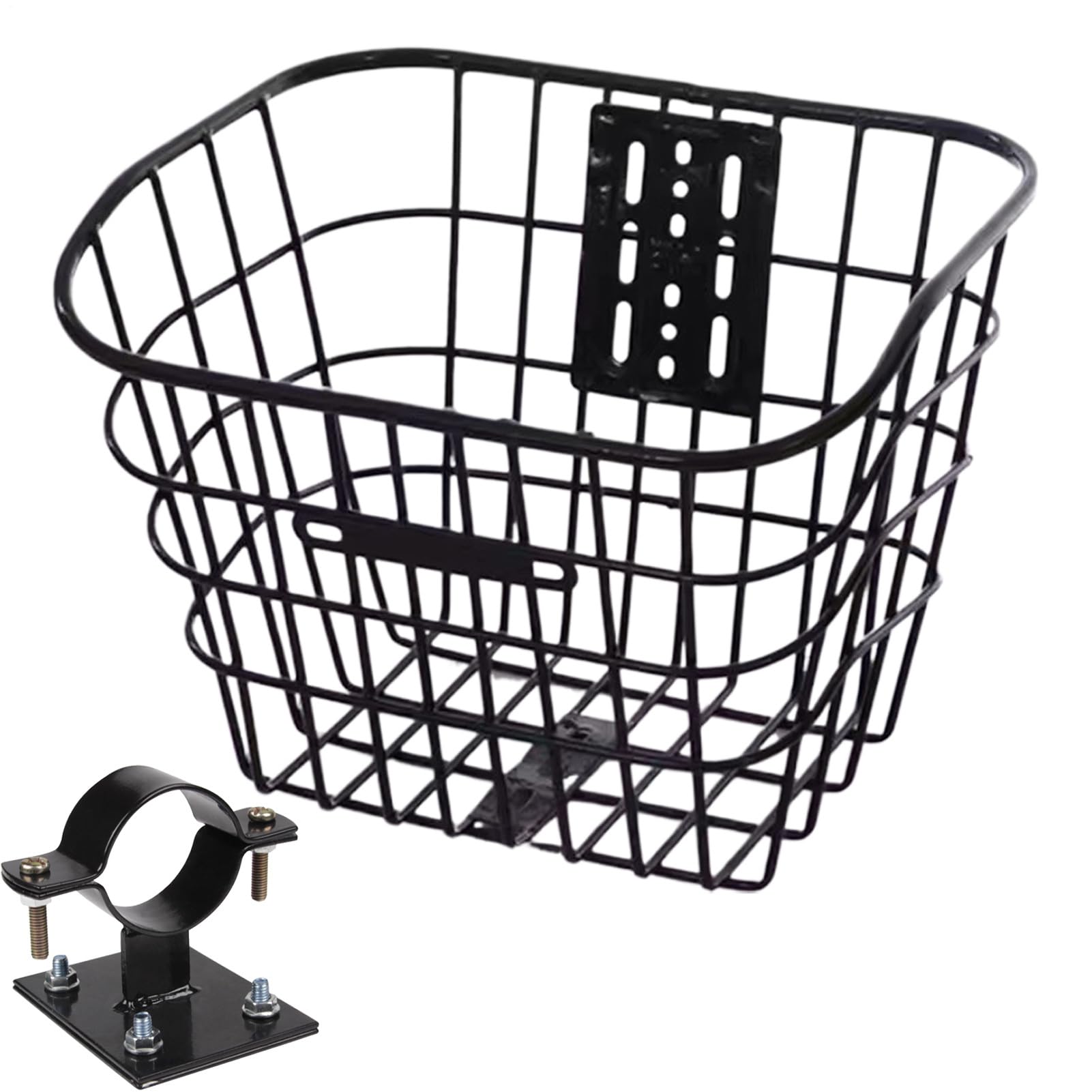 Cestino anteriore da bicicletta | Capiente vano portaoggetti per manubrio,Cestino per bicicletta | per spostamenti quotidiani, andare in, gite in spiaggia, spesa, picnic, scooter