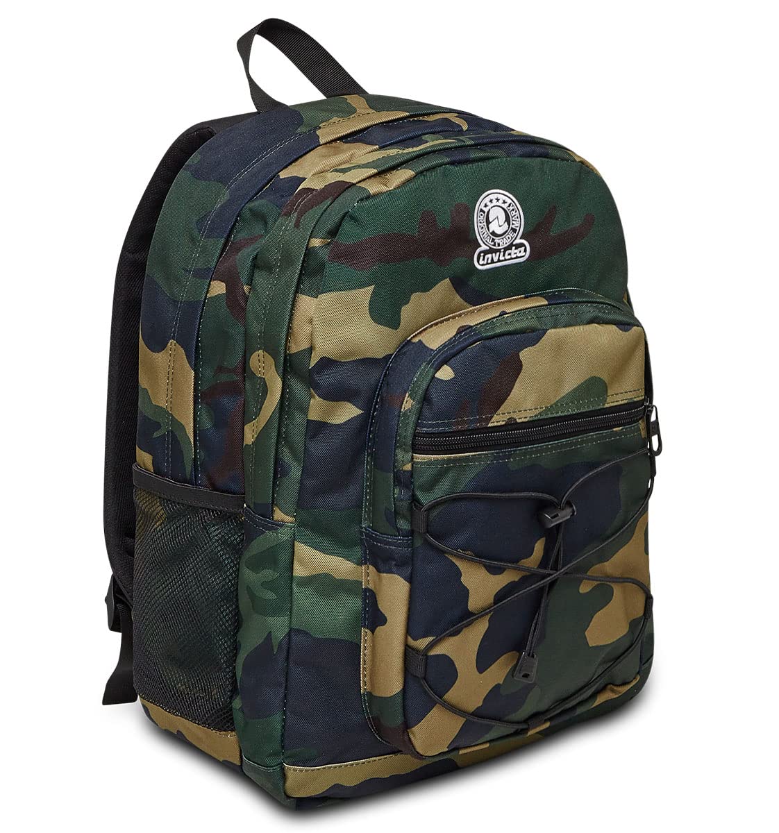 Invicta Dial Backpack for Children and Teenagers, army green, Taglia unica, School