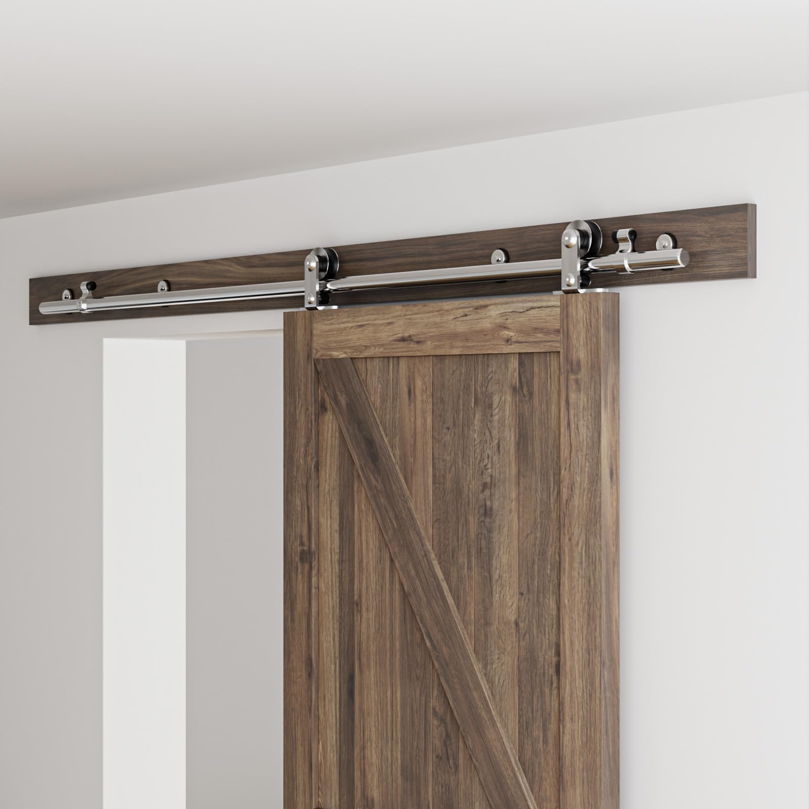 Heavy Duty Stainless Steel Track For Single Door Stainless