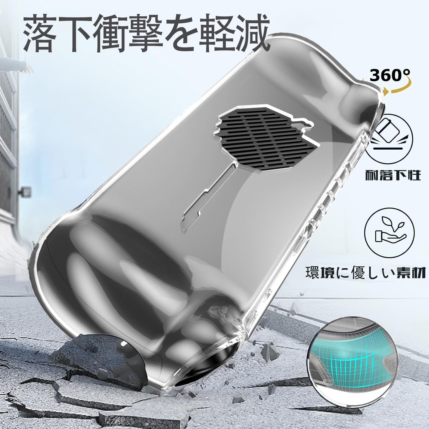 Amazon.co.jp: For OneXFly F1 Pro ケース 防水防塵 軽量 着装まま充電
