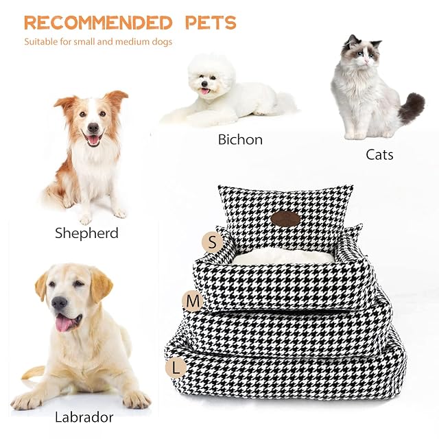 Foto 5 de 7 de PETCUTE Cama para Perros Medianos y Grandes,Super Cómoda Camas para Mascotas con Fondo Antideslizante,Sofá…