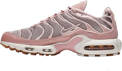 Amazon.com: Nike Air Max Plus - Zapatillas de running para mujer, color  dorado metálico y blanco : Ropa, Zapatos y Joyería